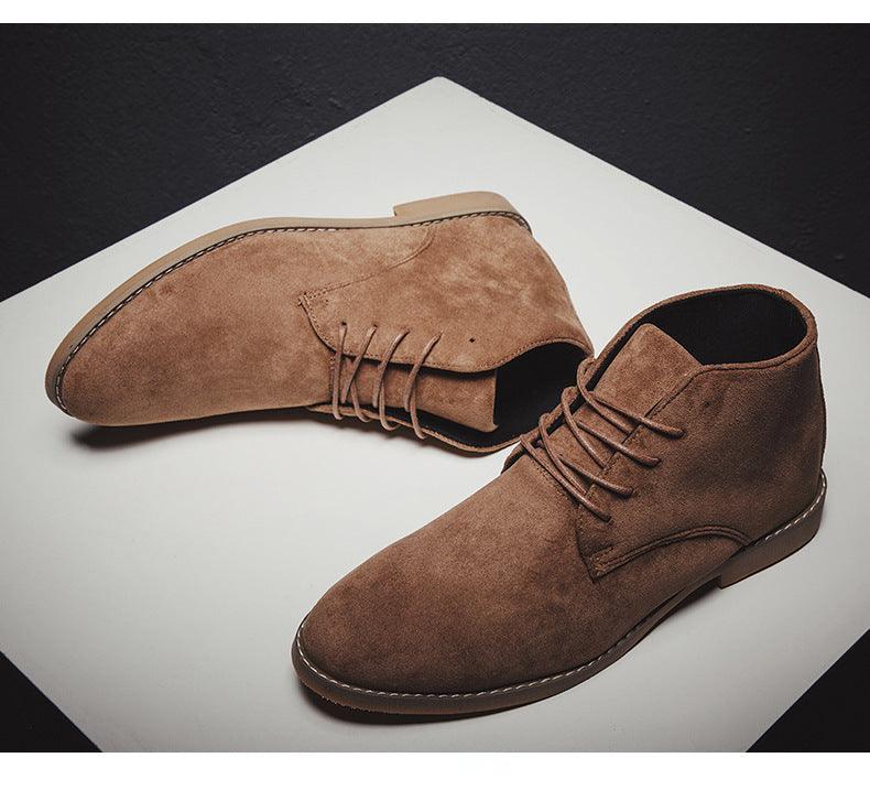 Cizme elegante pentru bărbați, potrivite pentru purtarea de zi cu zi – design modern cu aspect distinctiv pentru timpul liber, viața urbană, toamnă și ținute casual