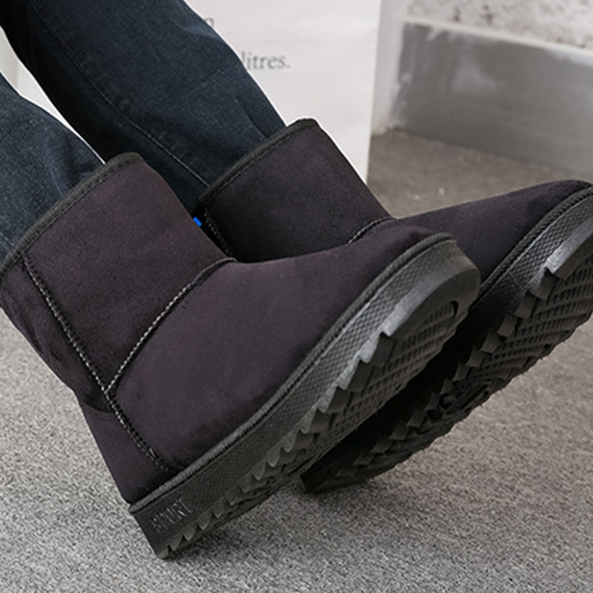 Botas de invierno con calefacción USB para mujer y plantillas extraíbles – Botines de nieve cálidos para días fríos, invierno y actividades al aire libre