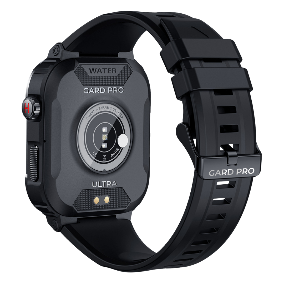 Men's Rugged Smartwatch with IP67 Protection and Fitness Features – Outdoor Watch with Up to 15 Days of Standby Time for Sports, Workouts, and Everyday Wear