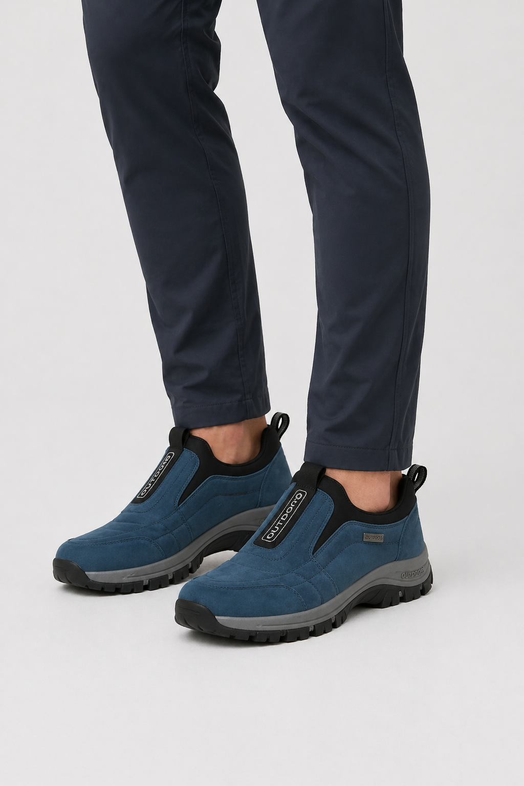 Slip-On Walkingsko Støttende Komfort Struktur