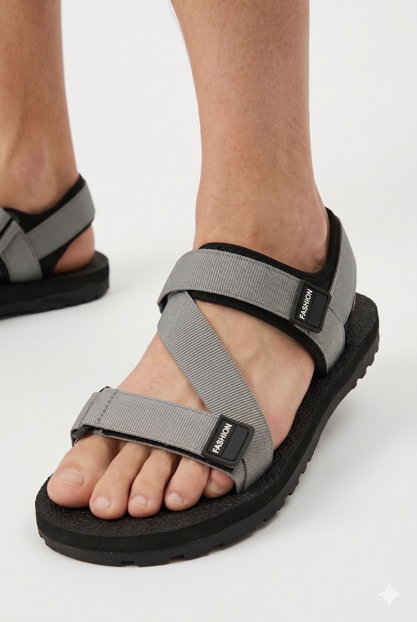 Herre Sandaler Med Justerbare Stropper Og Let Sommerkomfort