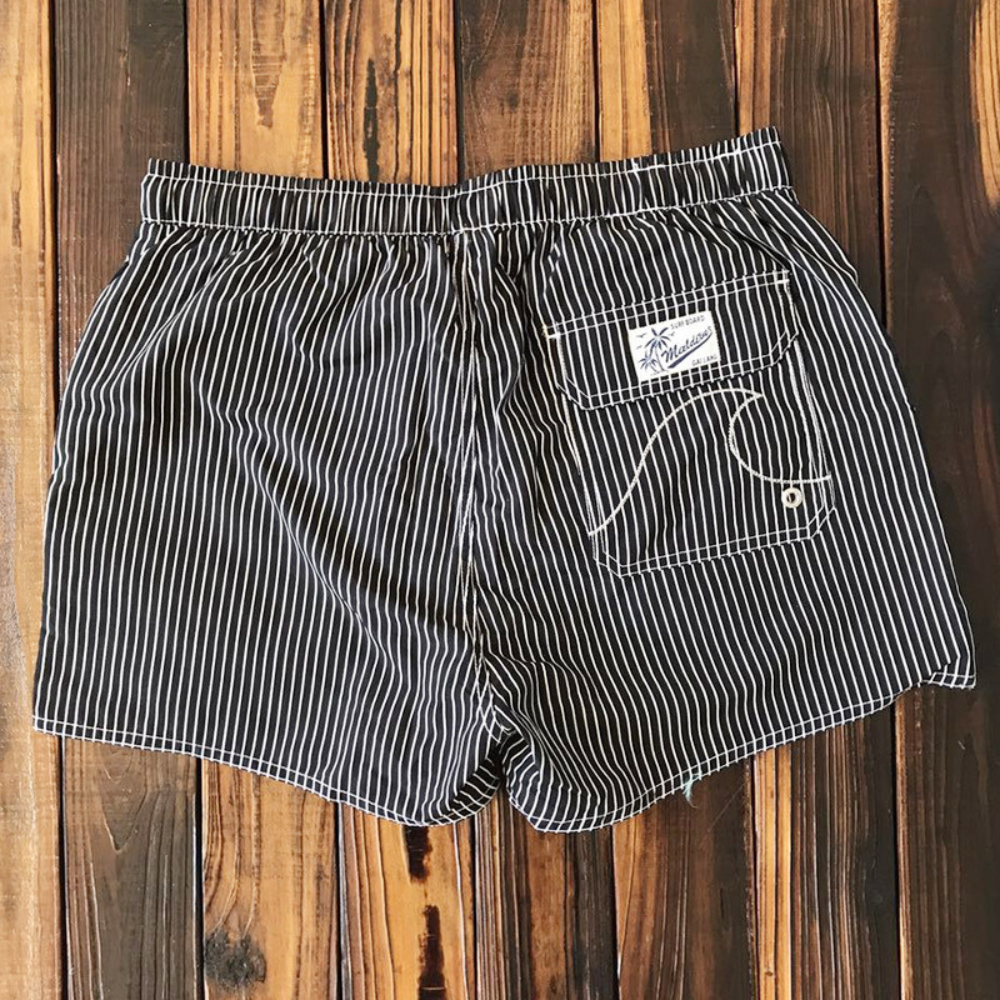 Herre Badeshorts Med Print Og Snøre – Let Sommershorts Til Strand, Pool, Ferie Og Fritidsaktiviteter