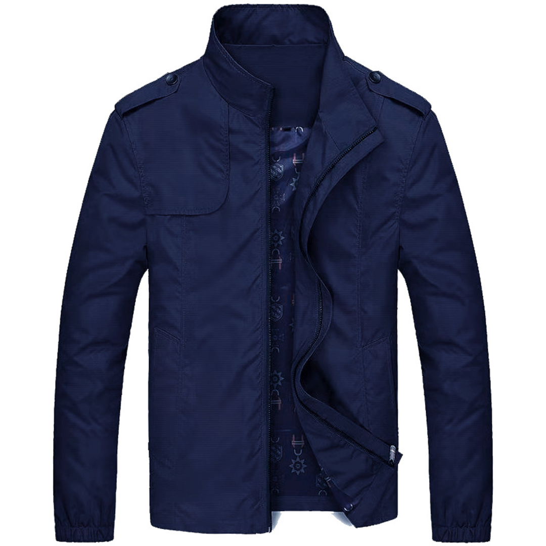 Chaqueta ligera de verano para hombre - Prenda de abrigo elegante para primavera, verano, el día a día y el tiempo libre