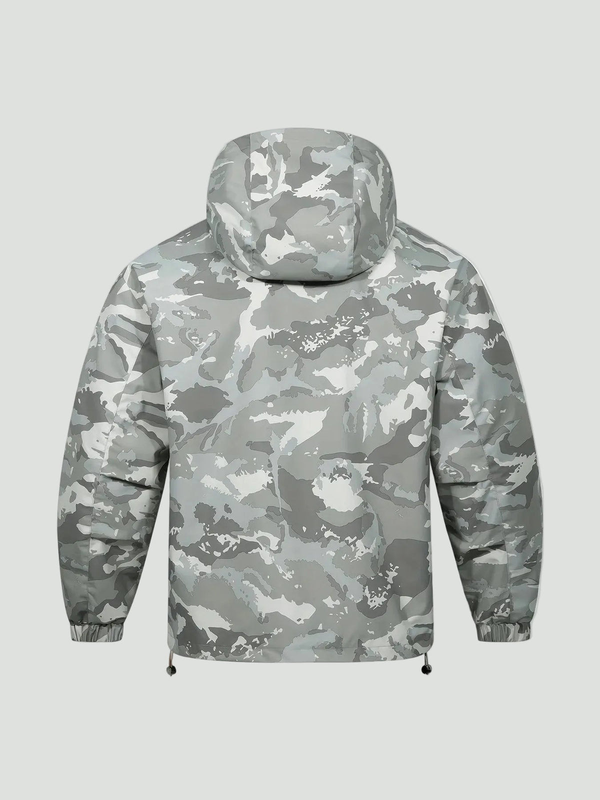 Herre Løs Hættetrøje Med Camouflageprint – Afslappet Design Til Streetwear, Fritid Og Hverdagsbrug