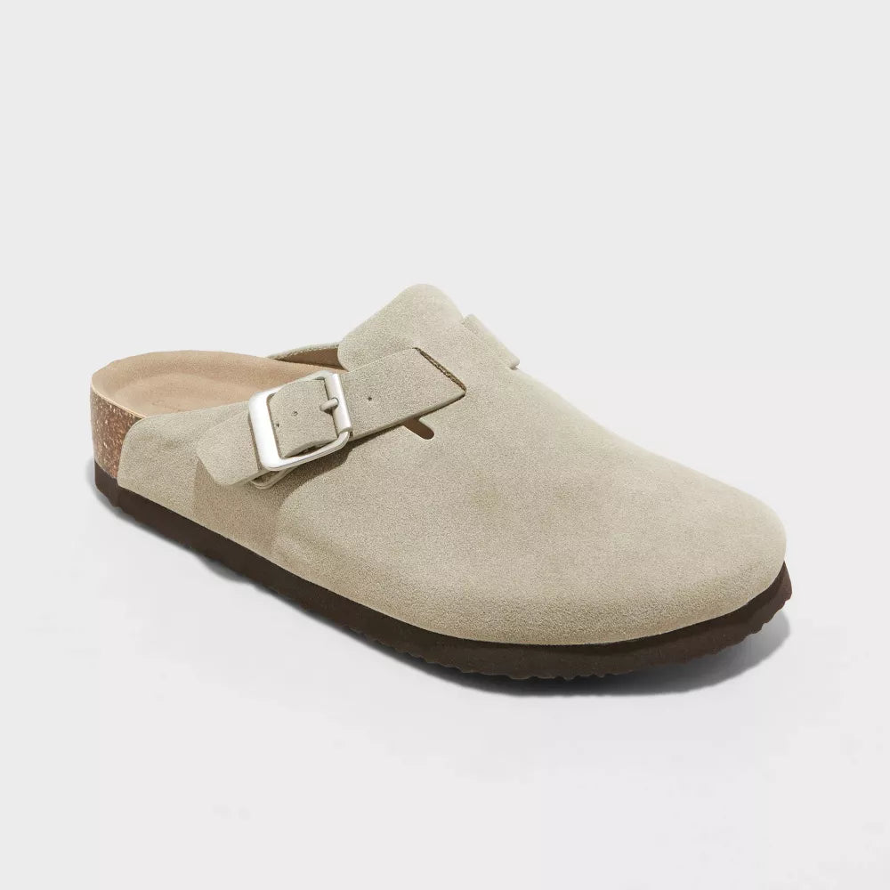 Dame Clog-Slippers med Spænde – Polstret Fodseng og Casual Slip-On Sandaler