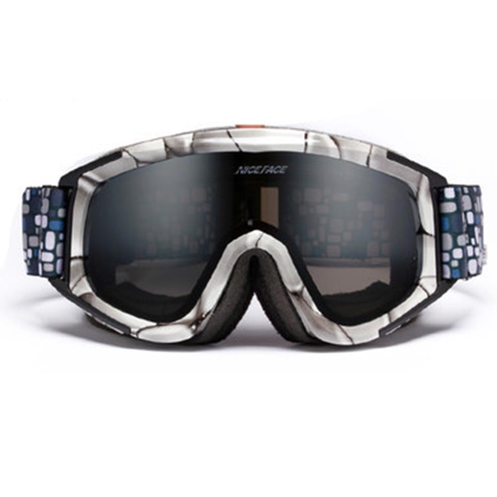 Pánské snowboardové brýle proti zamlžování s UV ochranou a designem odolným proti větru – lyžařské brýle na lyžování, snowboarding a venkovní sporty