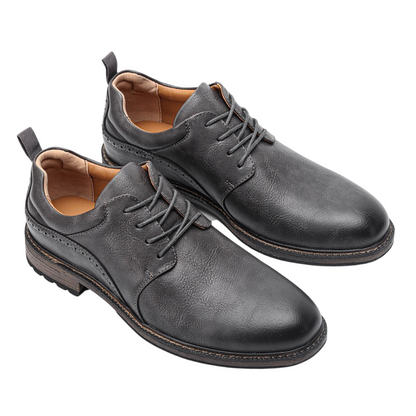 Botines elegantes para hombre con suela antideslizante - Calzado cómodo para el día a día, la oficina, fiestas y ocasiones formales