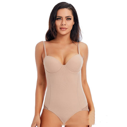 Body modelator pentru femei, cu balene și design fără cusături – lenjerie modelatoare elegantă pentru uz zilnic și ținute versatile