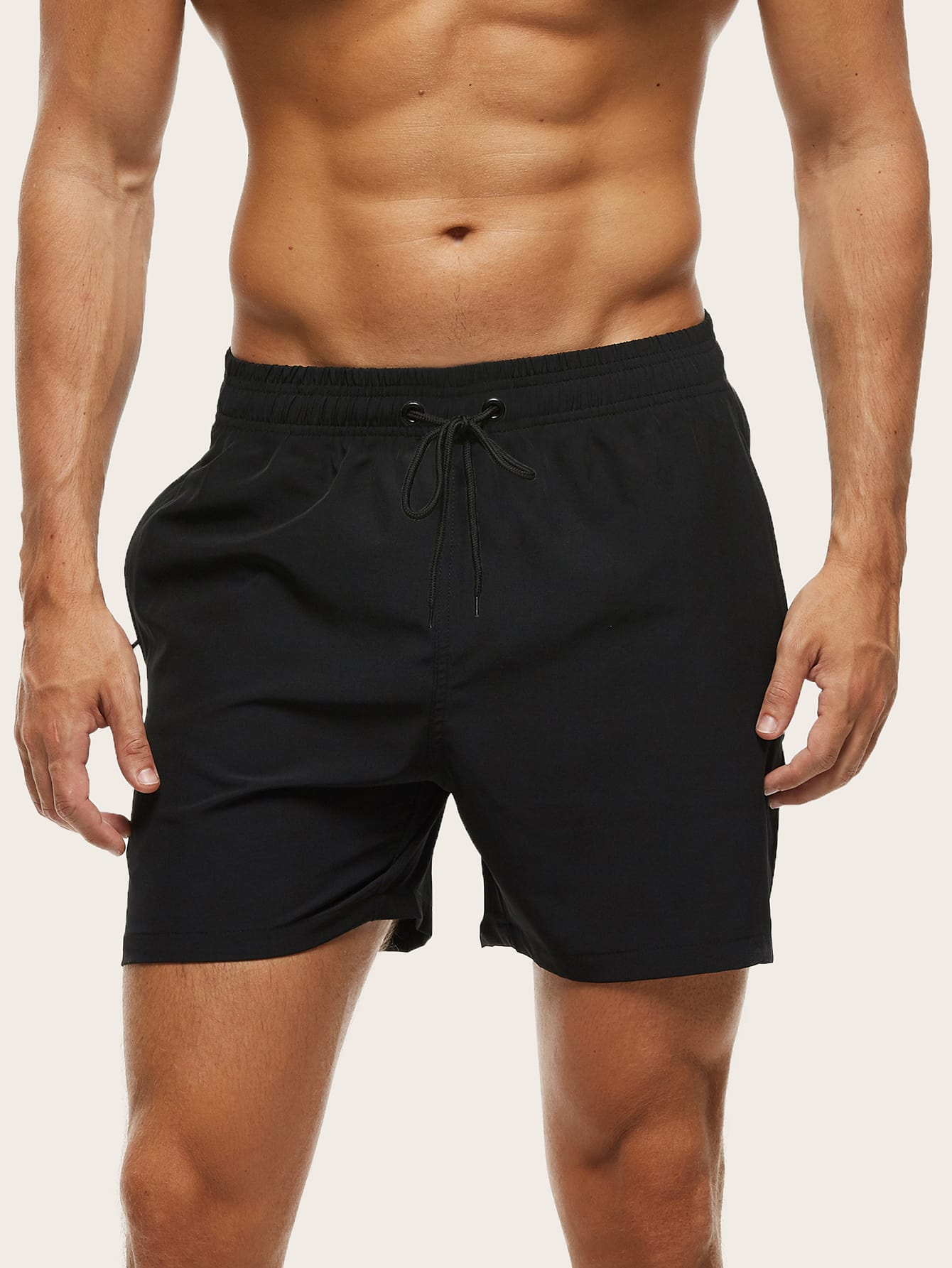 Herre Badebukser Hurtigtørrende Letvægts Komfortable Stræk Sommer Shorts