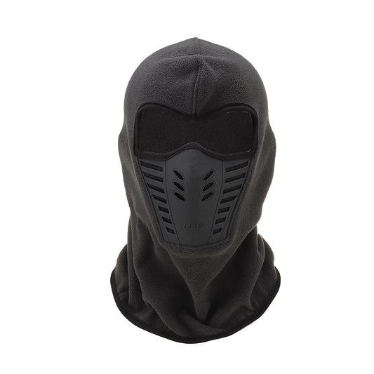 Herre Vindtæt Fleecebalaclava Med Åndbart Termisk Design – Varm Fulddækkende Vintermaske Til Cykling, Ski Og Udendørssport