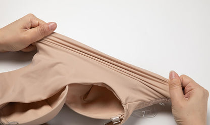 Dame Formende Bodysuit Med Dyb V-Udskæring Og Åben Ryg