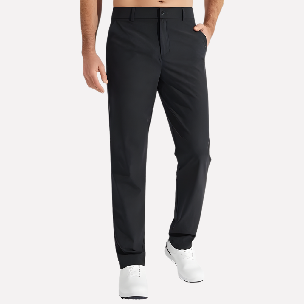Pánské golfové kalhoty na míru s pružným materiálem a elegantním střihem – stylové kalhoty na golf, volný čas, každodenní nošení a v elegantně ležérním stylu