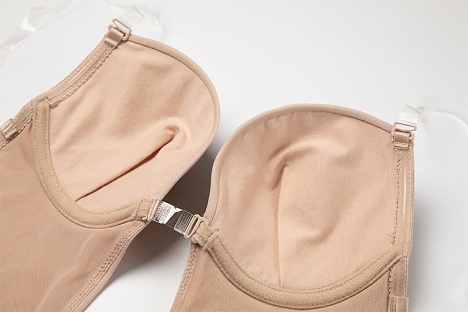 Dame Formende Bodysuit Med Dyb V-Udskæring Og Åben Ryg