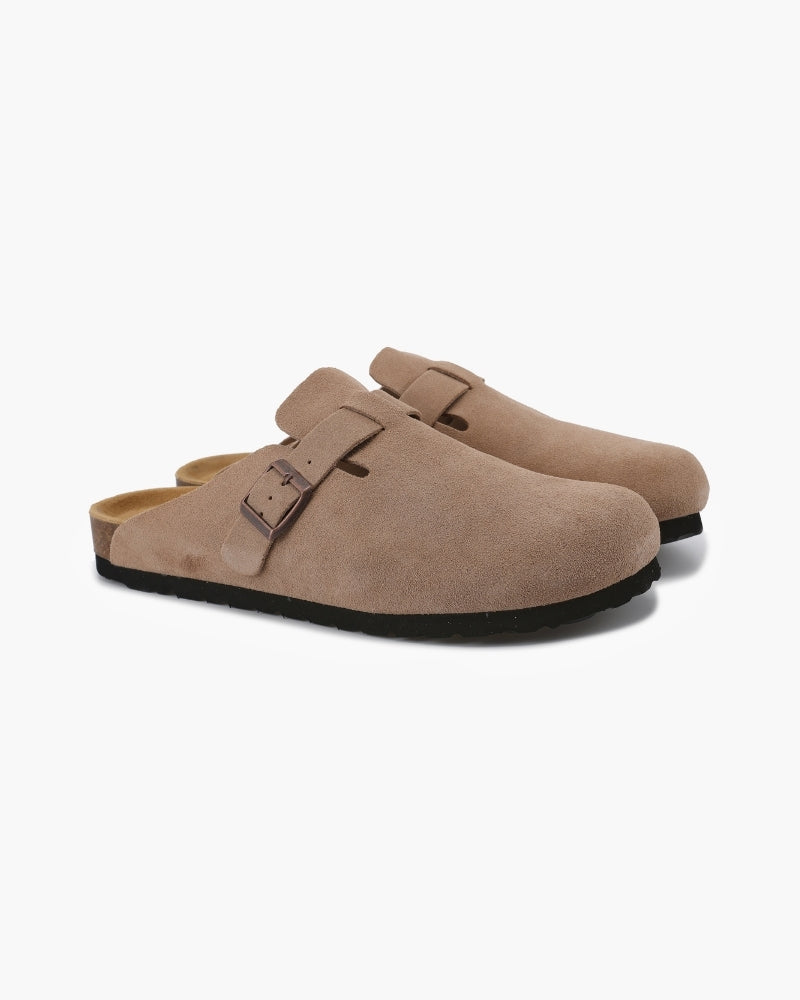 Dame Træsko Med Spænde Og Komfortabel Slip-On Stil