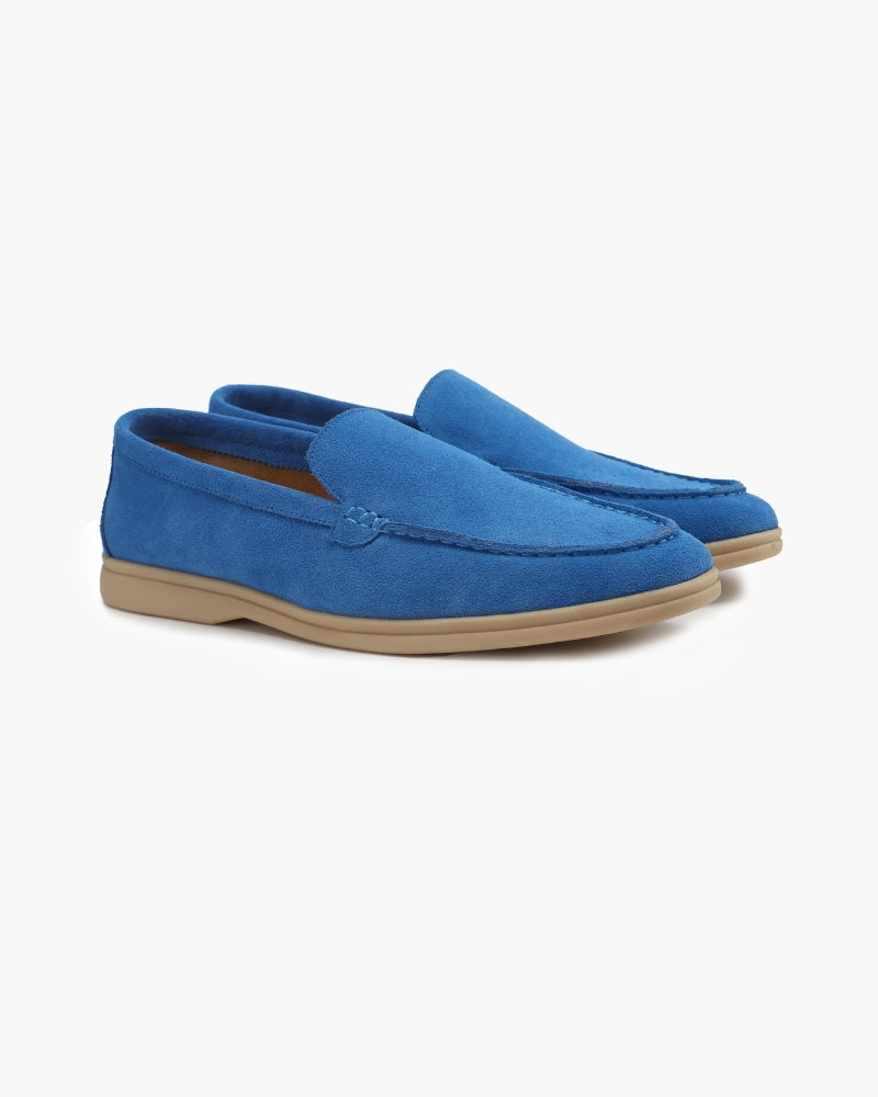 Herre Ruskindsinspirerede Slip-On Loafers Til Hverdagsbrug