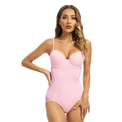 Body modelator pentru femei, cu balene și design fără cusături – lenjerie modelatoare elegantă pentru uz zilnic și ținute versatile