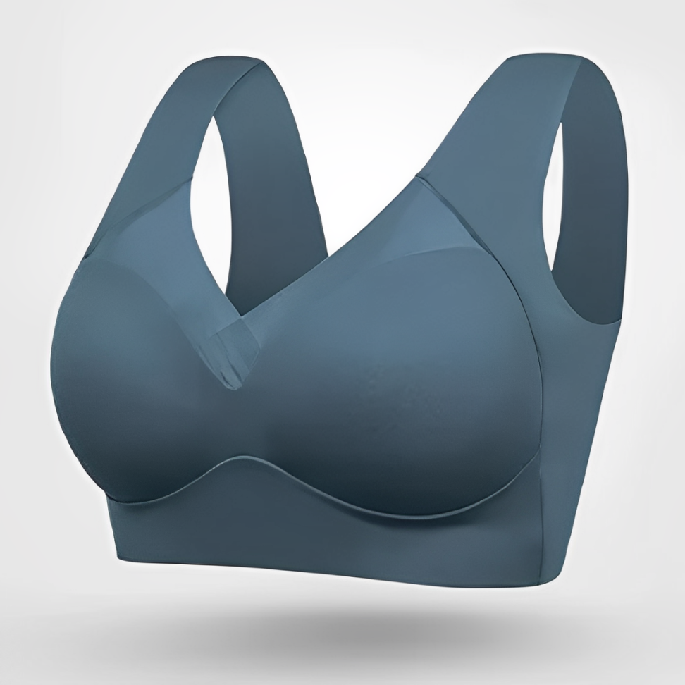 Dame Sømløs Støtte-bh Med Glat Design – Elegant Basis-bh Til Hverdagsbrug, Afslapning Og Loungewear