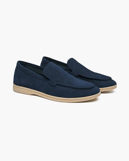 Herre Ruskindsinspirerede Slip-On Loafers Til Hverdagsbrug