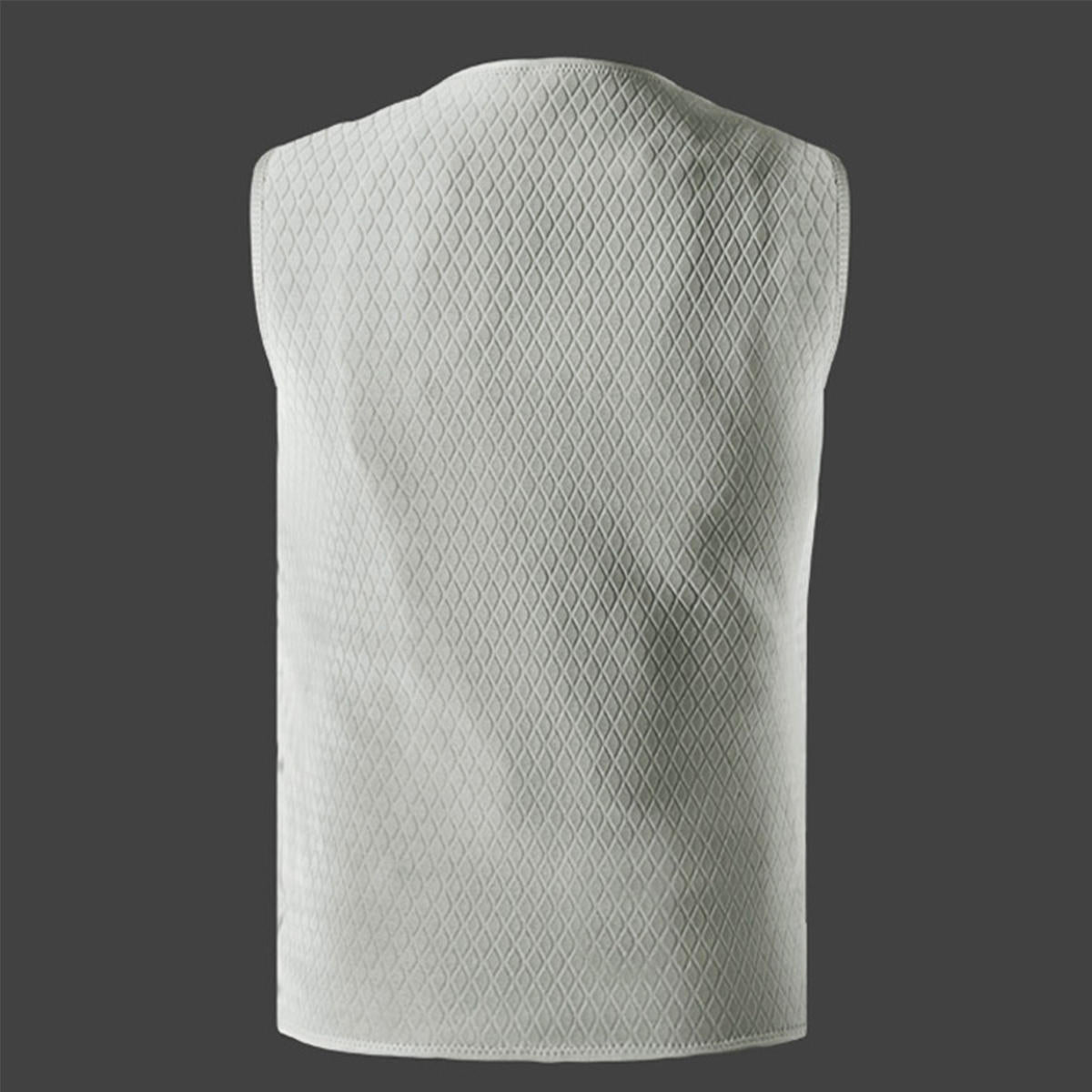 Chaleco eléctrico calefactable para hombre con corte entallado y cremallera completa - Capa cálida de invierno con calor ajustable para los días fríos, el uso diario y las actividades al aire libre