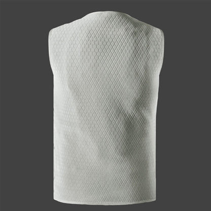 Chaleco eléctrico calefactable para hombre con corte entallado y cremallera completa - Capa cálida de invierno con calor ajustable para los días fríos, el uso diario y las actividades al aire libre