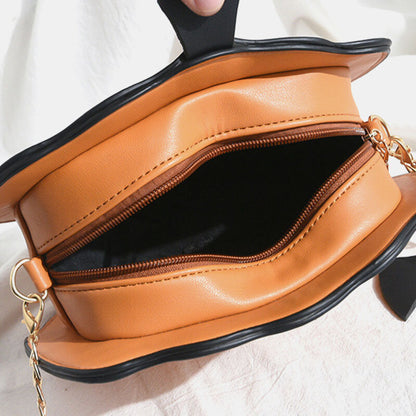 Dame Halloween-crossbody-taske Med Græskarfigur – Festlig Taske Med Kæderem Til Halloween, Fest Og Særlige Anledninger