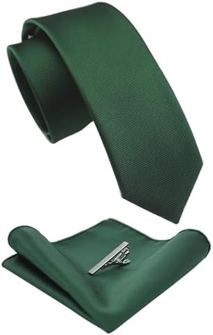 Męski zestaw krawatów o kroju slim fit – pasujące dodatki do pracy, na wesela i formalne wydarzenia