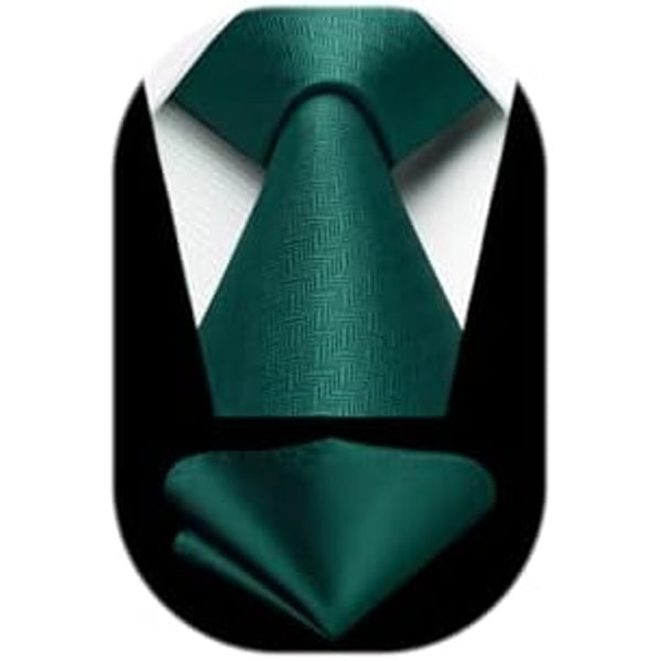 Herre Slipsesæt Med Tekstureret Design – Klassiske Accessories Til Bryllupper, Forretningsbrug Og Formelle Anledninger