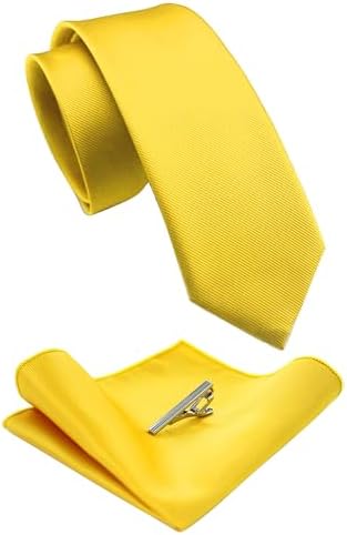 Męski zestaw krawatów o kroju slim fit – pasujące dodatki do pracy, na wesela i formalne wydarzenia