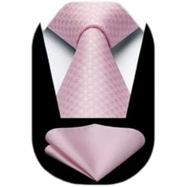 Herre Slipsesæt Med Tekstureret Design – Klassiske Accessories Til Bryllupper, Forretningsbrug Og Formelle Anledninger