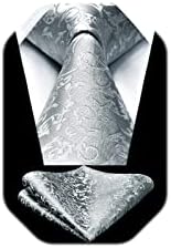 Pánská sada s kravatou z žakáru s paisley vzorem – elegantní doplňky na svatby, večírky a formální události