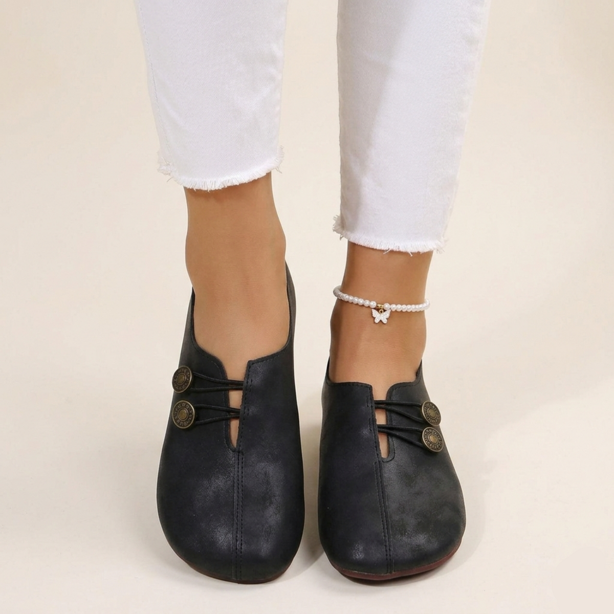 Dame Slip-on Sko Med Let Design – Afslappede Hverdagssko Til Gåture, Fritid, Rejser Og Smart Casual Stil