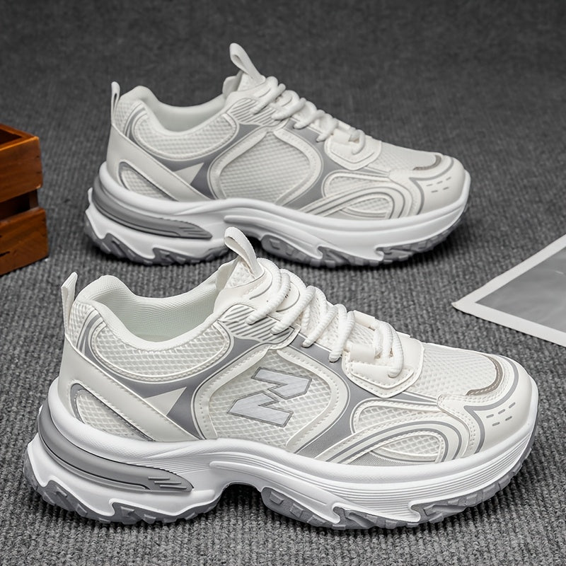 Herre Chunky Sneakers Med Mesh Og Kraftig Sål