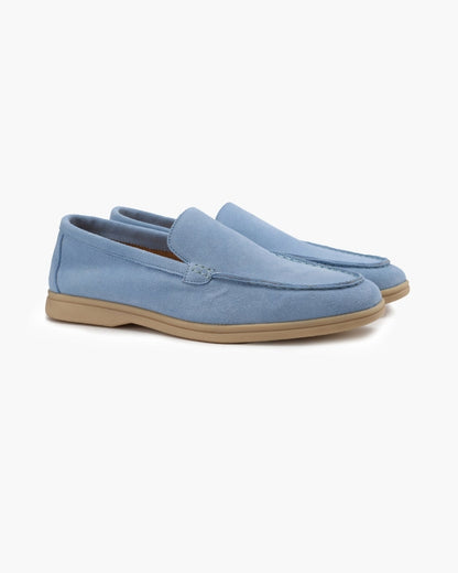 Herre Ruskindsinspirerede Slip-On Loafers Til Hverdagsbrug