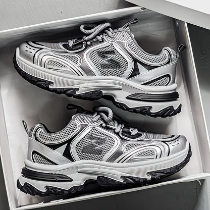 Herre Chunky Sneakers Med Mesh Og Kraftig Sål