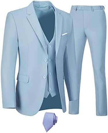 Pánský třídílný oblek s elegantním střihem na míru - stylový oblek na svatby, do práce i na formální události