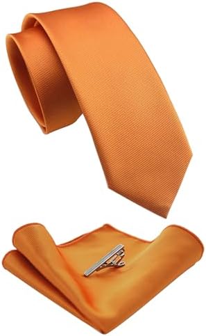 Męski zestaw krawatów o kroju slim fit – pasujące dodatki do pracy, na wesela i formalne wydarzenia