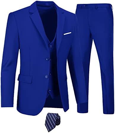Pánský třídílný oblek s elegantním střihem na míru - stylový oblek na svatby, do práce i na formální události