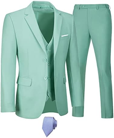 Pánský třídílný oblek s elegantním střihem na míru - stylový oblek na svatby, do práce i na formální události