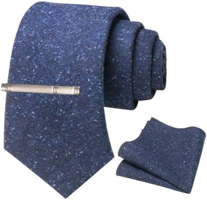 Herre Slipsesæt I Cashmere Og Uld Med Tekstureret Design – Elegante Accessories Til Et Raffineret Og Klassisk Look
