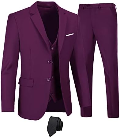 Pánský třídílný oblek s elegantním střihem na míru - stylový oblek na svatby, do práce i na formální události