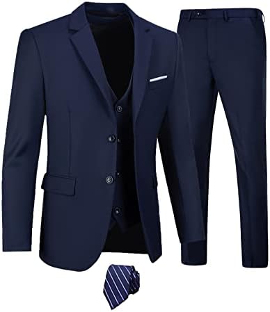 Pánský třídílný oblek s elegantním střihem na míru - stylový oblek na svatby, do práce i na formální události