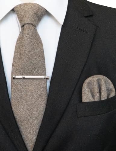 Herre Slipsesæt I Cashmere Og Uld Med Tekstureret Design – Elegante Accessories Til Et Raffineret Og Klassisk Look