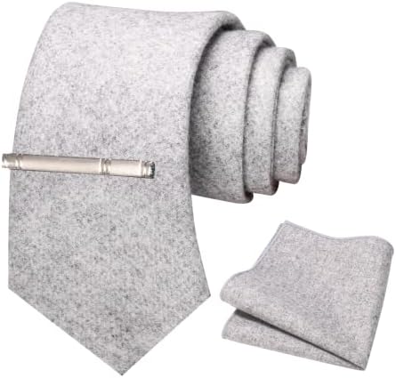 Herre Slipsesæt I Cashmere Og Uld Med Tekstureret Design – Elegante Accessories Til Et Raffineret Og Klassisk Look
