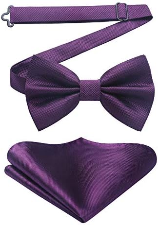 Herre Butterfly-sæt Med Paisleymønster – Elegante Accessories Til Bryllupper, Fester Og Formelle Begivenheder