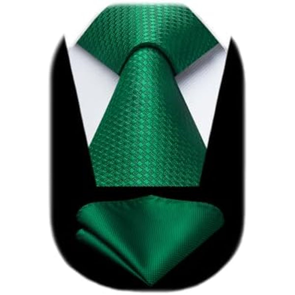 Herre Slipsesæt Med Tekstureret Design – Klassiske Accessories Til Bryllupper, Forretningsbrug Og Formelle Anledninger