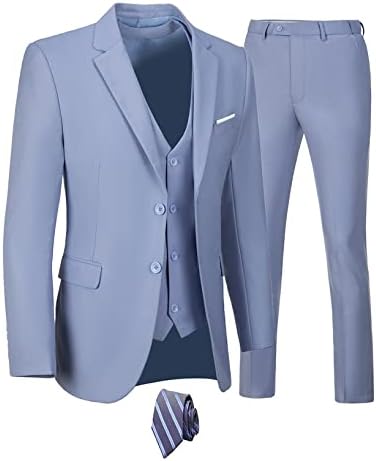 Pánský třídílný oblek s elegantním střihem na míru - stylový oblek na svatby, do práce i na formální události