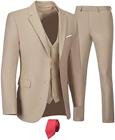 Pánský třídílný oblek s elegantním střihem na míru - stylový oblek na svatby, do práce i na formální události