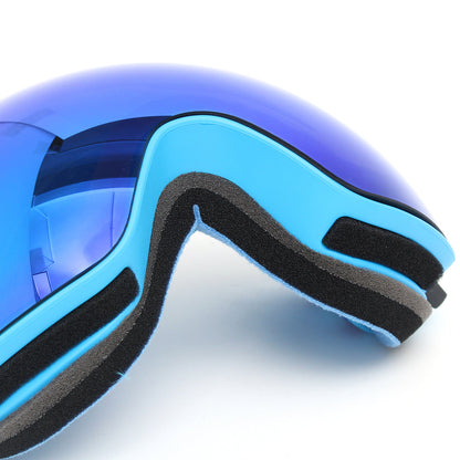 Pánské lyžařské brýle proti zamlžování s dvojitým sklem a UV ochranou – snowboardové a motocyklové brýle na lyžování, snowboarding a venkovní aktivity