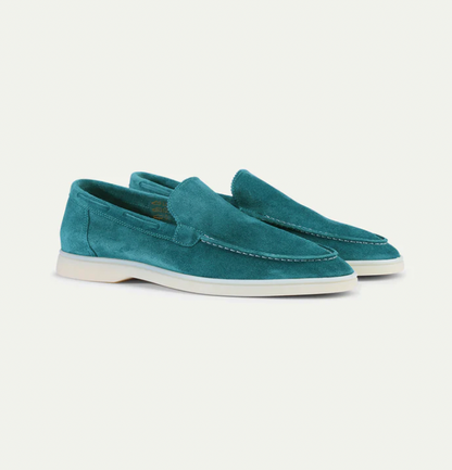 Herre Loafers I Ruskind Med Slip-on Design – Elegante Køresko Til Kontor, Fritid, Rejser Og Smart Casual Stil