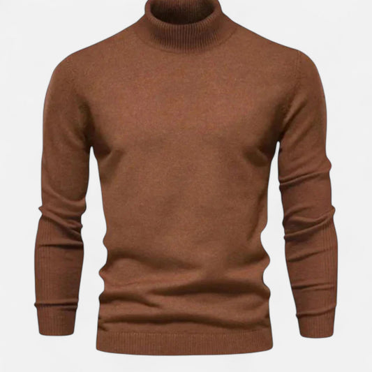 Herre Klassisk Sweater I Merinould – Varm Og Blød Strik Til Efterår, Vinter, Hverdagsbrug Og Smart Casual Stil